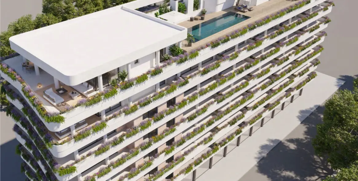 Venta de apartamento en planta media en Estepona 8