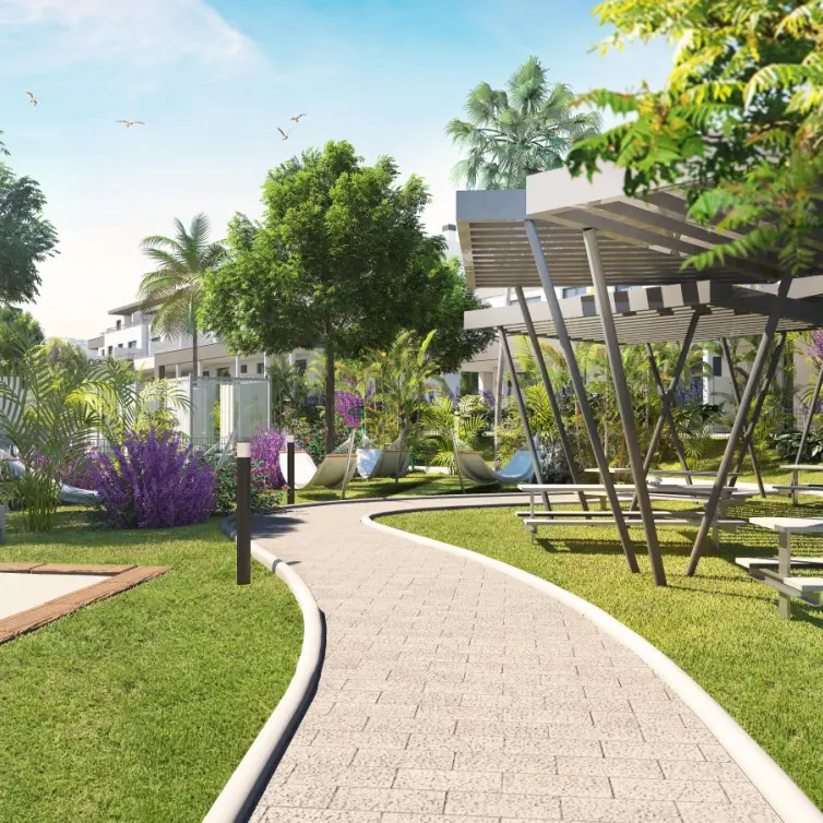 Sale of ground floor apartment in Estepona