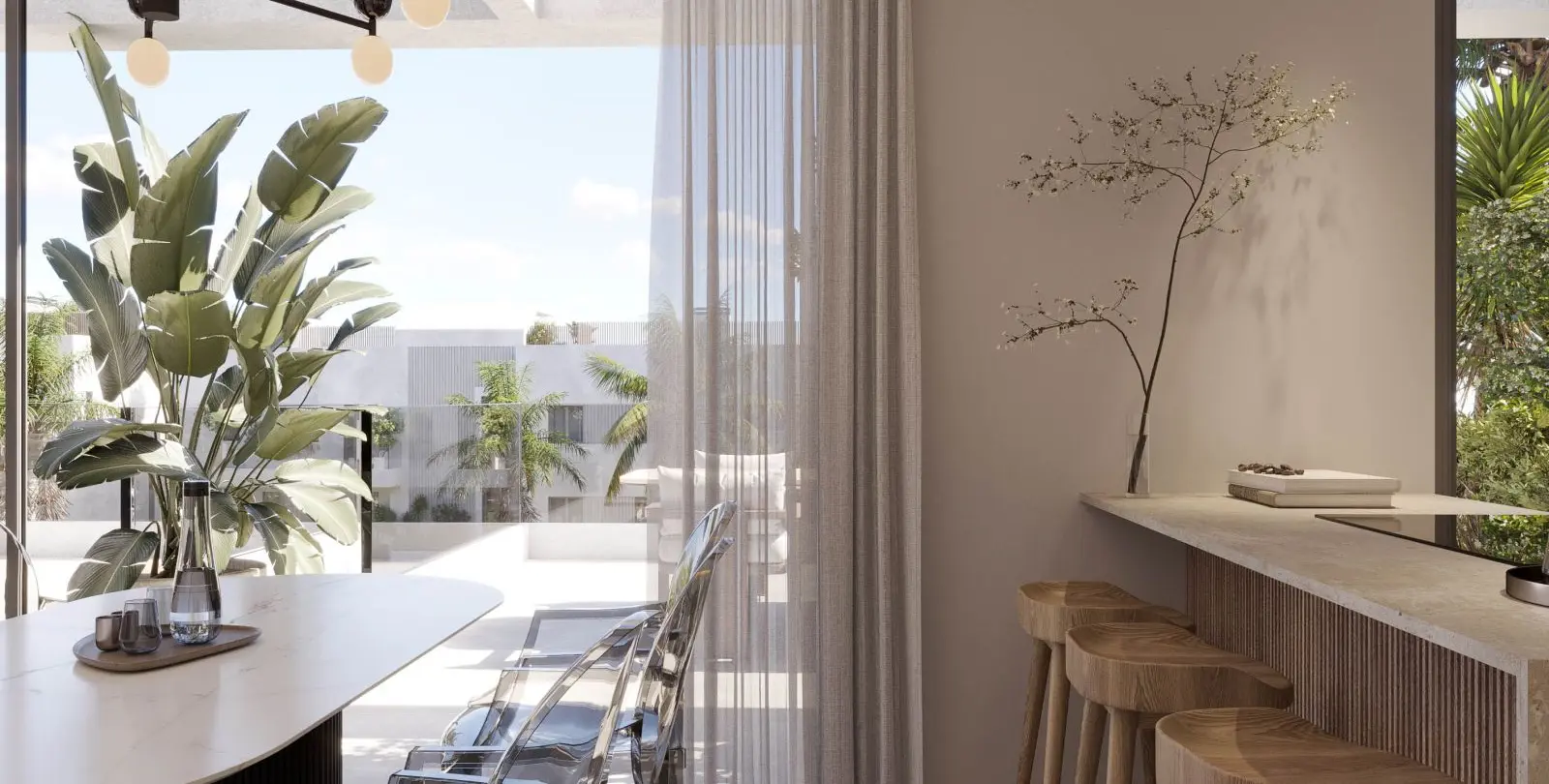 Продажа двухуровневых апартаментов в Estepona 12