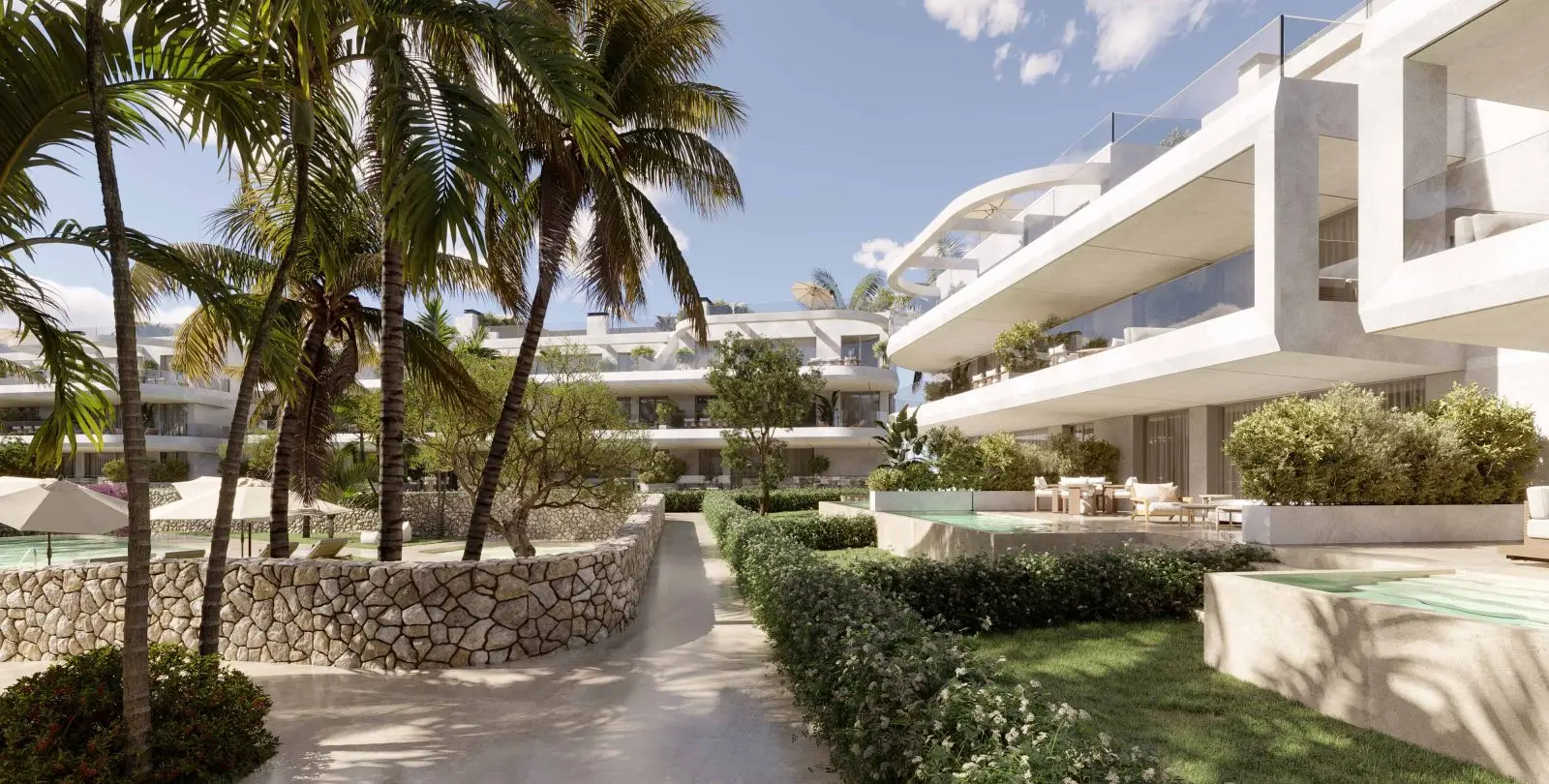 Продажа двухуровневых апартаментов в Estepona 19