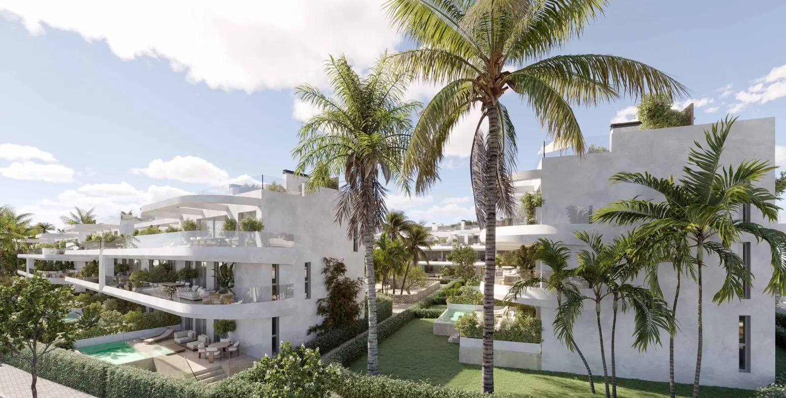 Продажа двухуровневых апартаментов в Estepona 23