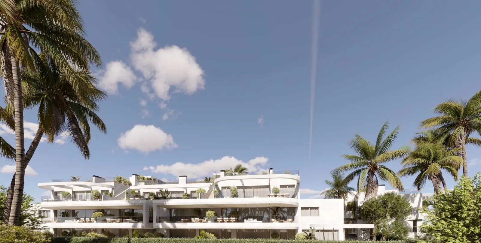 Продажа двухуровневых апартаментов в Estepona 25