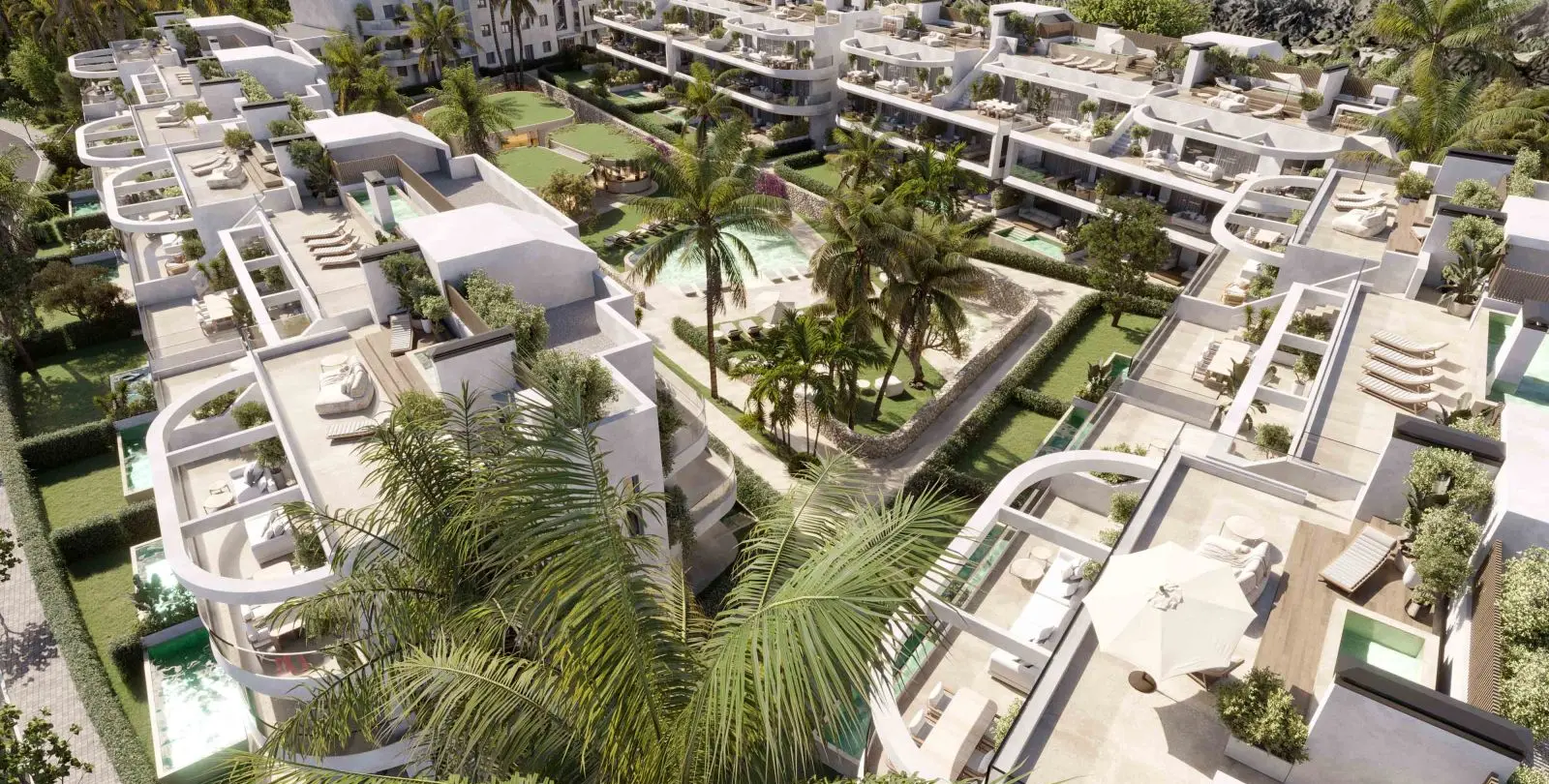 Продажа двухуровневых апартаментов в Estepona 39