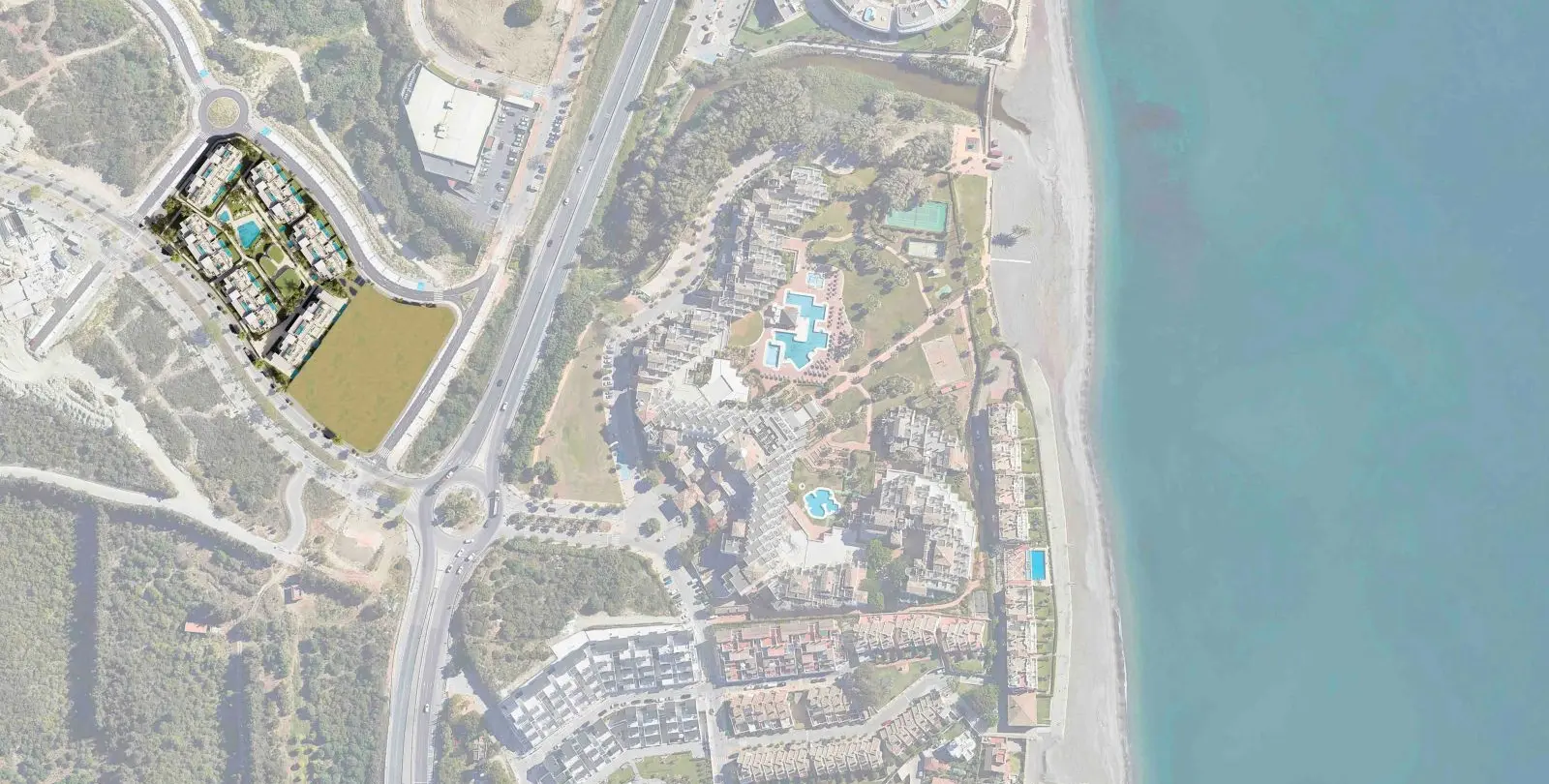 Продажа двухуровневых апартаментов в Estepona 40