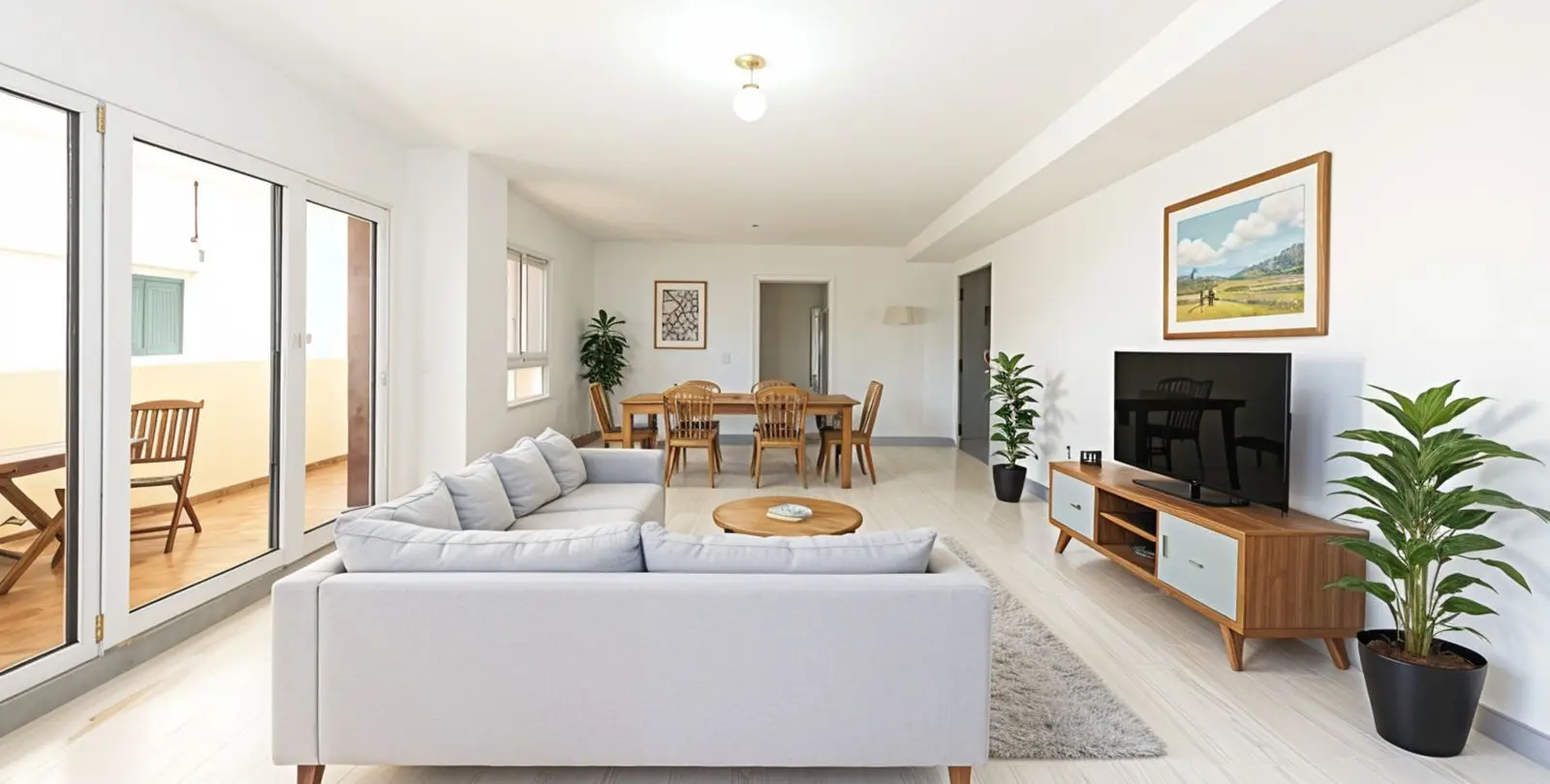 Sale of middle floor apartment in Torrequebrada 1