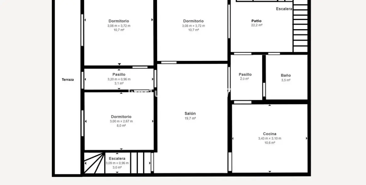 Sale of townhouse in Ciudad Jardín 17