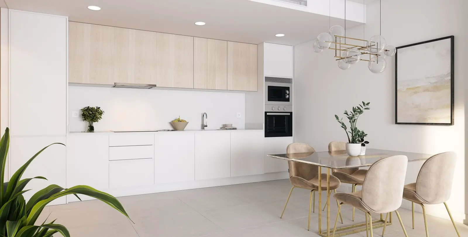 Продажа апартаментов на первом этаже в Casares 5