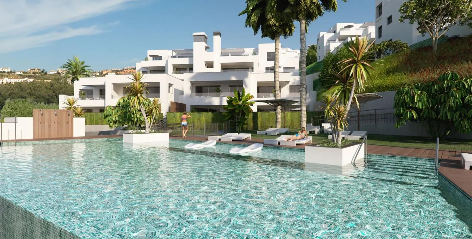 Продажа апартаментов на первом этаже в Casares 1