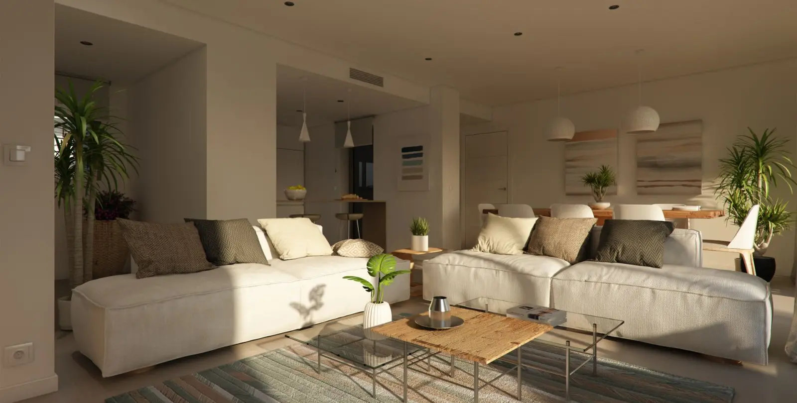Продажа апартаментов на первом этаже в Casares 5