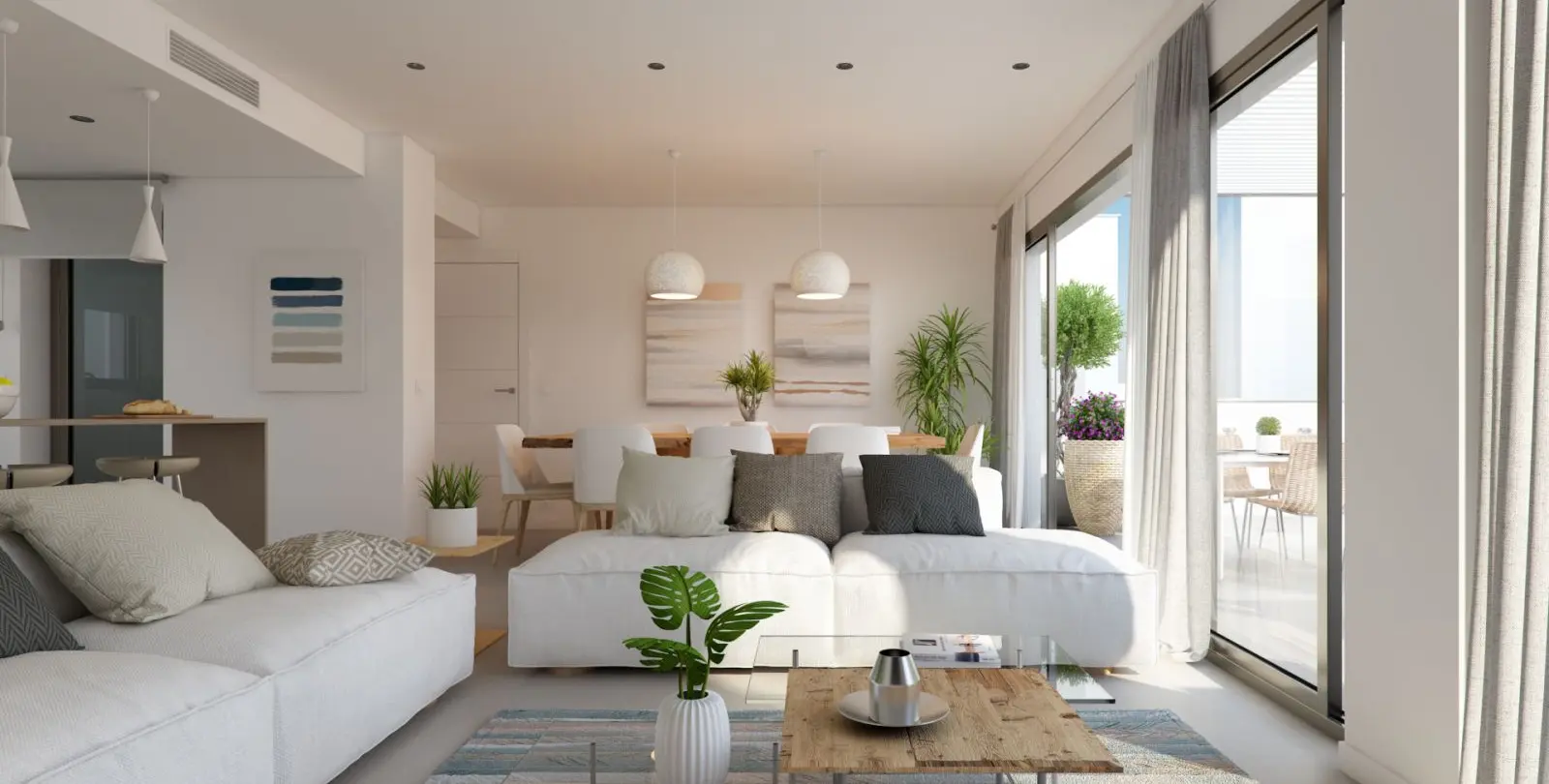 Продажа апартаментов на первом этаже в Casares 8