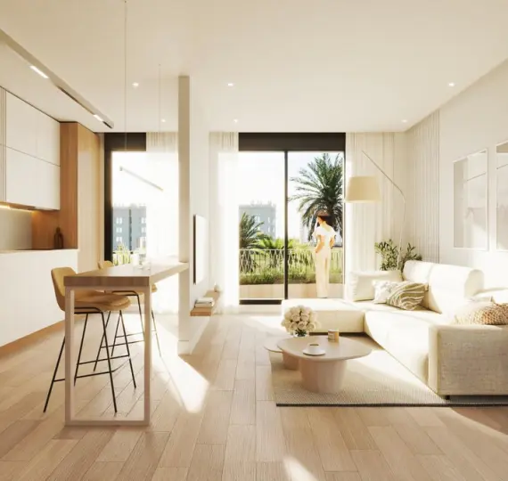 Venta de apartamento en planta baja en Campanillas