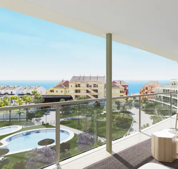 Продажа апартаментов на среднем этаже в Manilva