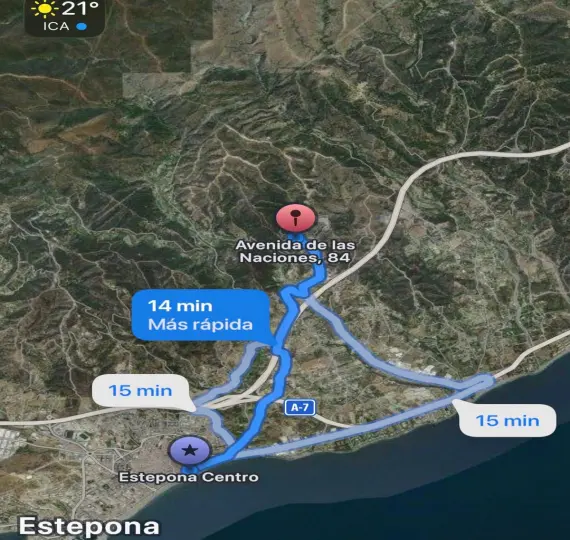 Venta de parcela residencial en Estepona