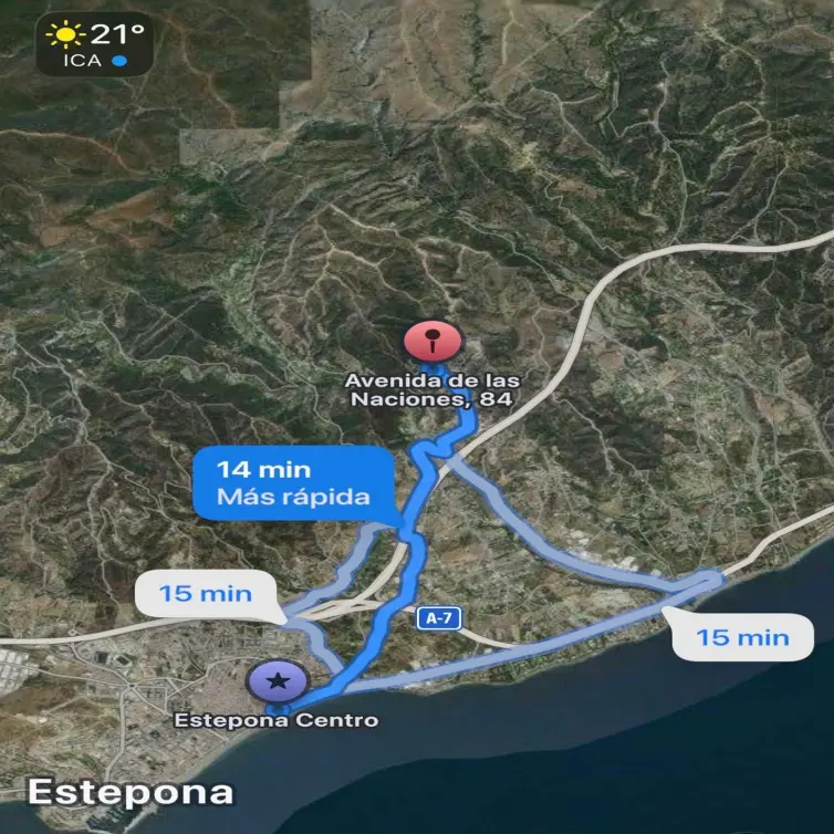 Sale of residential plot in Estepona