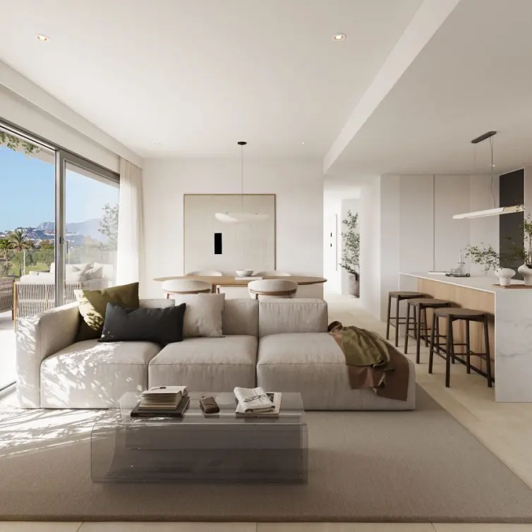 Продажа апартаментов на первом этаже в Mijas Costa
