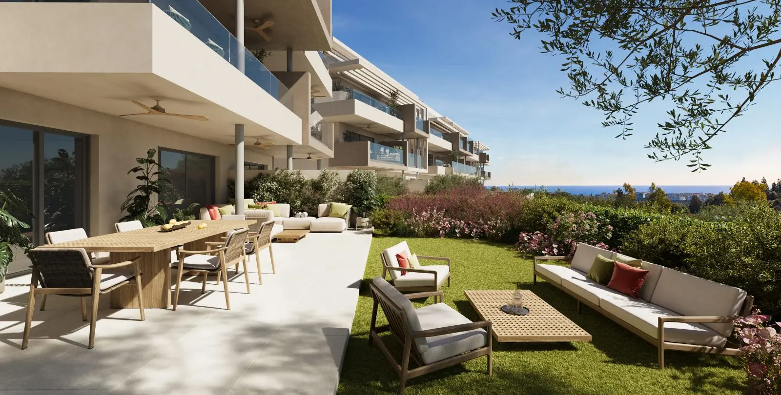 Продажа апартаментов на первом этаже в Mijas Costa 12