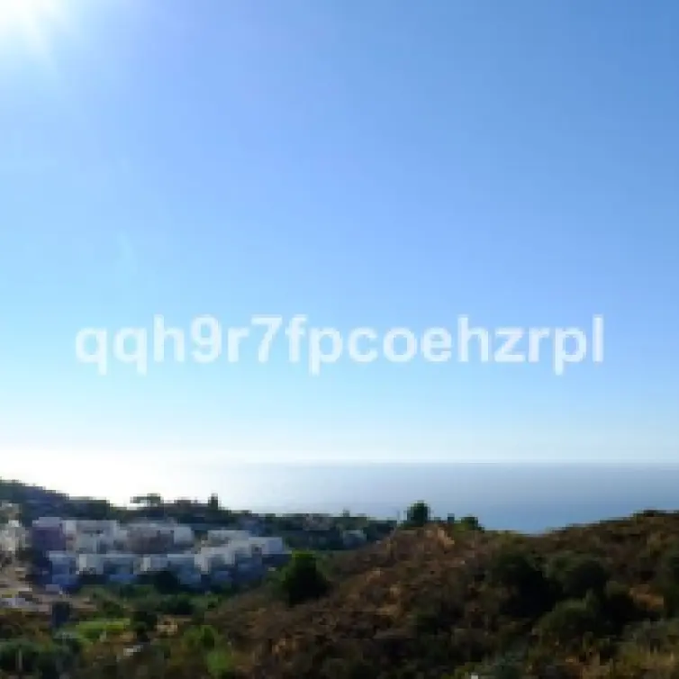 Venta de parcela residencial en Mijas