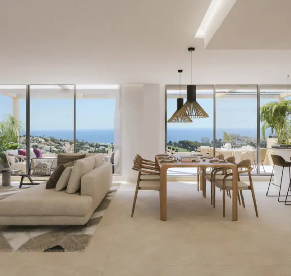 Продажа апартаментов на среднем этаже в Benalmadena