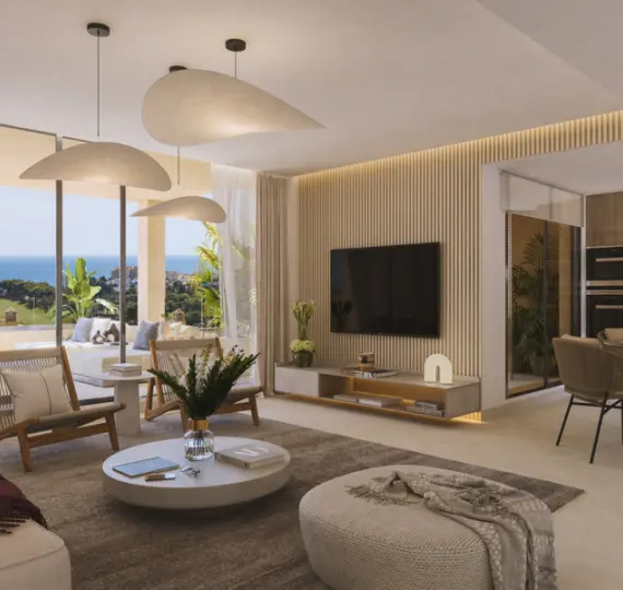 Продажа апартаментов на среднем этаже в Benalmadena