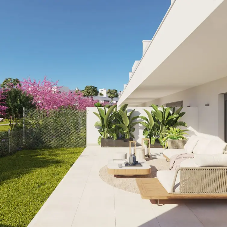 Продажа апартаментов на первом этаже в Estepona