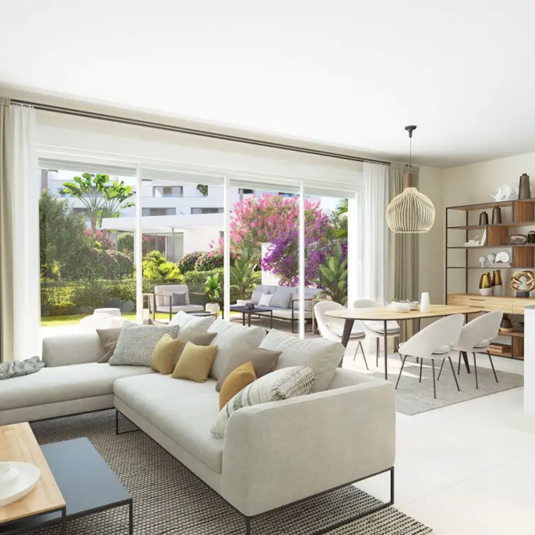 Продажа апартаментов на первом этаже в Estepona
