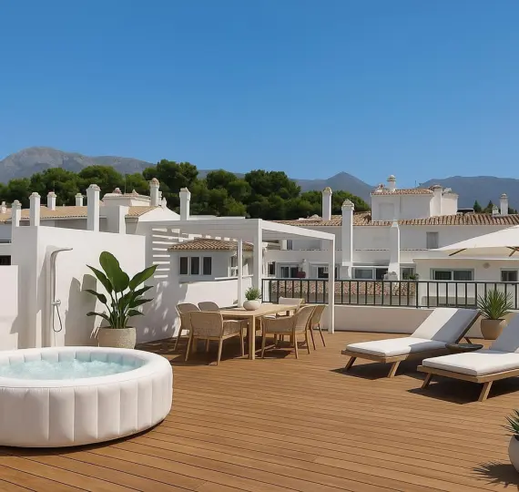 Sale of penthouse in Marbella
