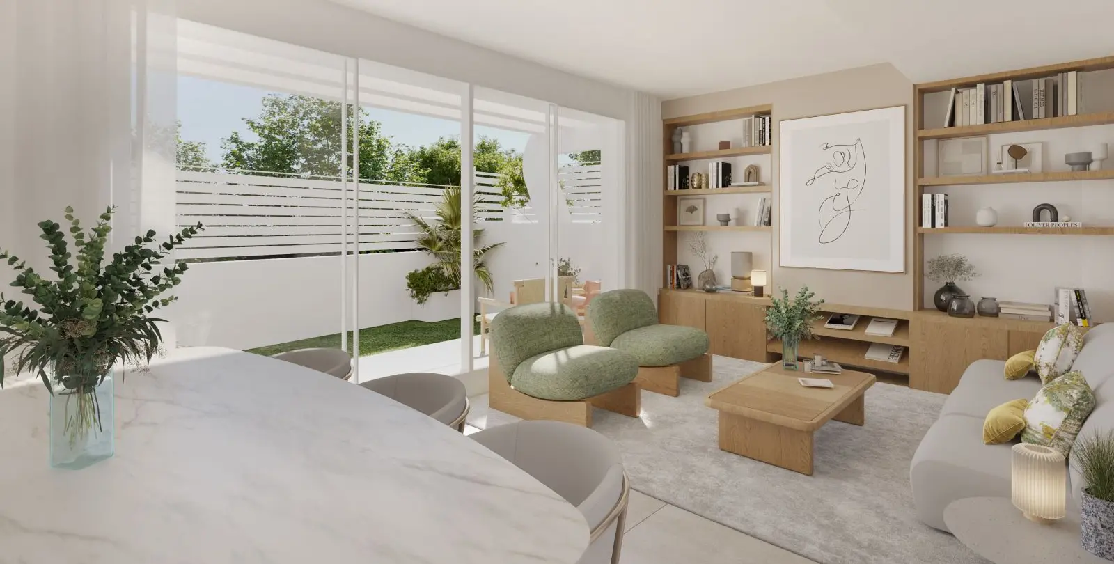 Продажа апартаментов на среднем этаже в Estepona 3