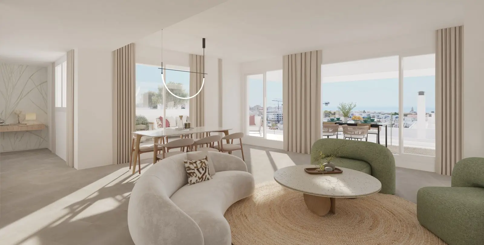 Продажа апартаментов на среднем этаже в Estepona 5