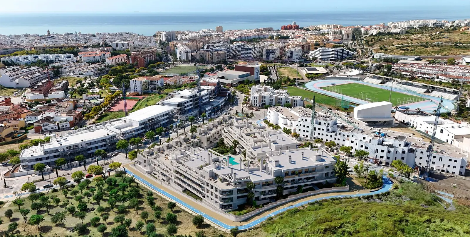 Продажа апартаментов на среднем этаже в Estepona 7