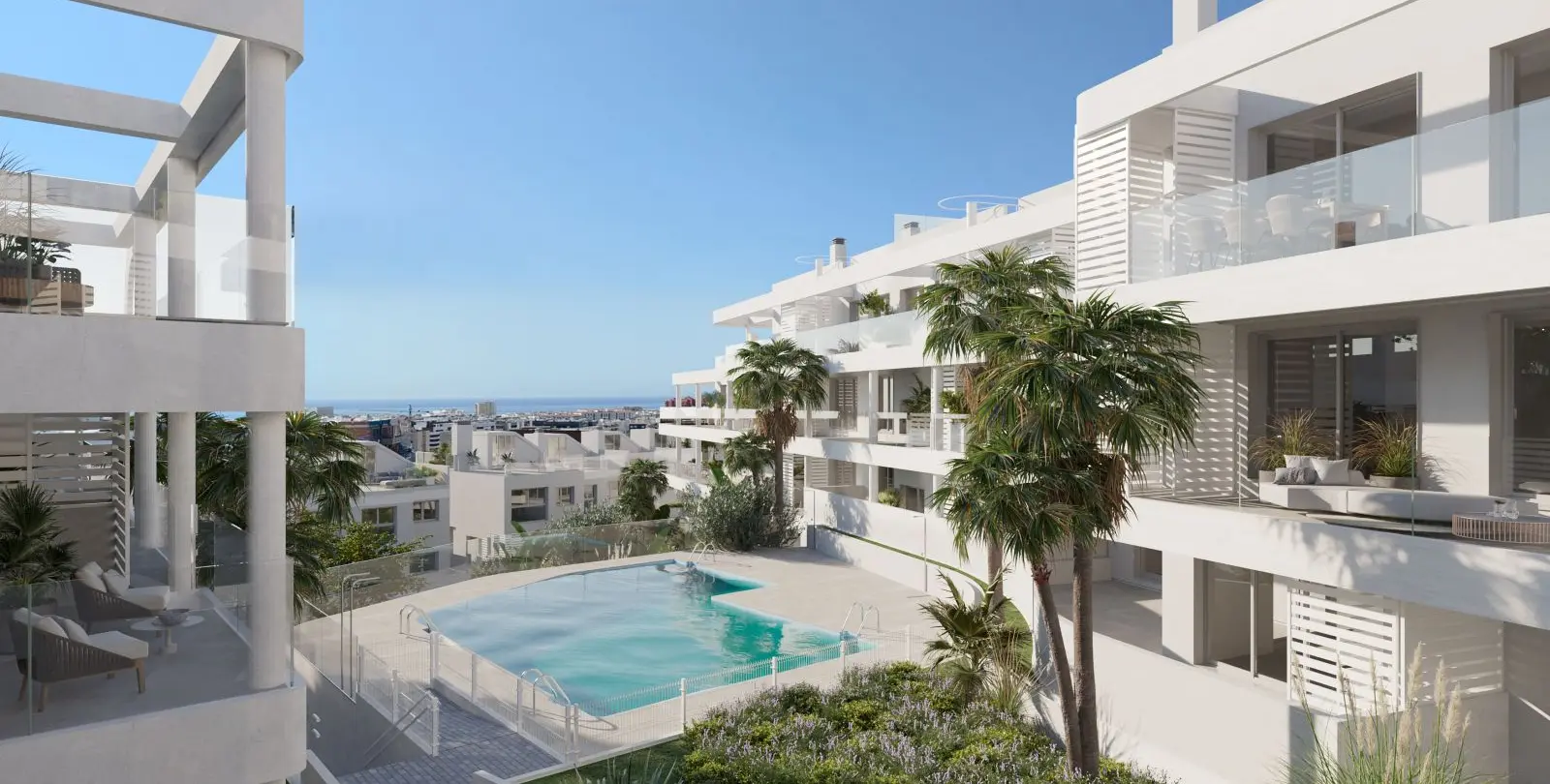 Продажа апартаментов на среднем этаже в Estepona 9