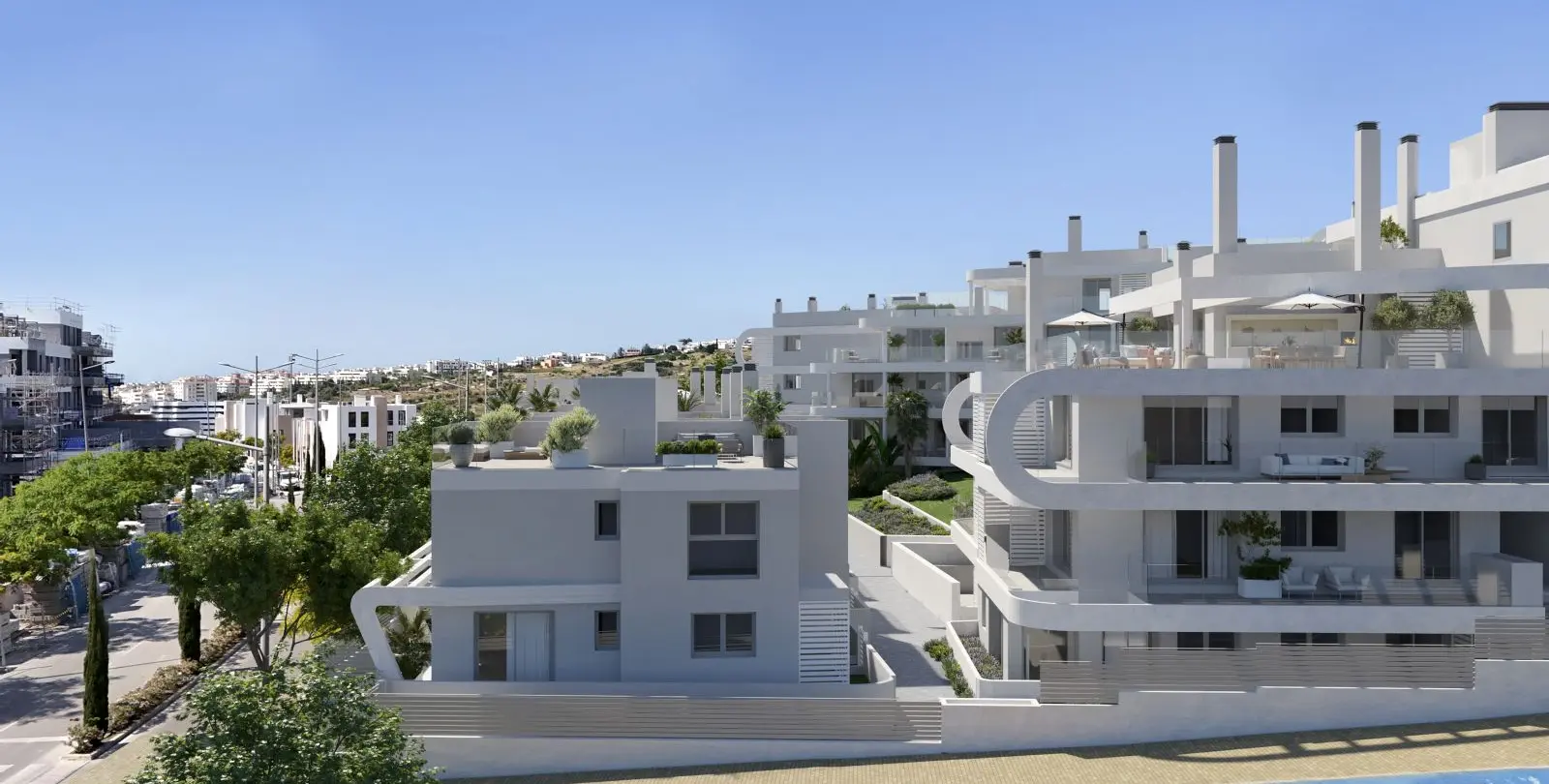 Продажа апартаментов на среднем этаже в Estepona 11