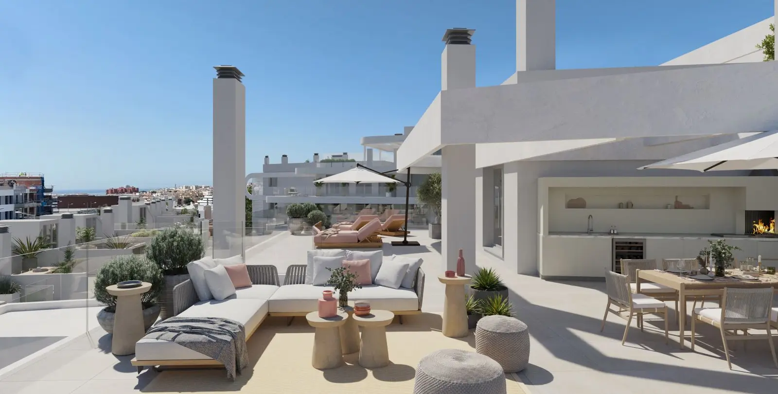 Продажа апартаментов на среднем этаже в Estepona 13