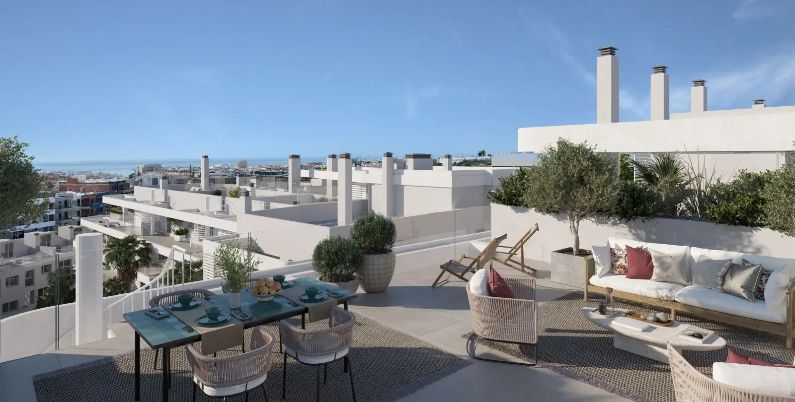 Продажа апартаментов на среднем этаже в Estepona 14
