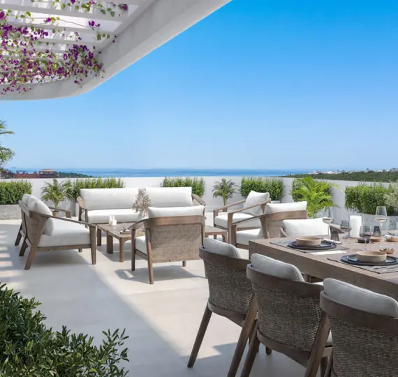 Sale of ground floor apartment in Casares