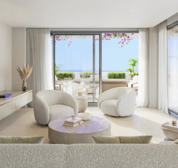 Sale of ground floor apartment in Casares