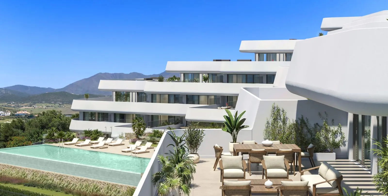 Продажа апартаментов на первом этаже в Casares 13
