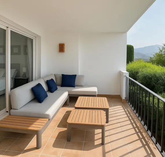 Sale of ground floor apartment in Benahavís