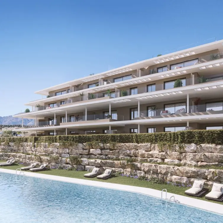 Venta de apartamento en planta media en Estepona