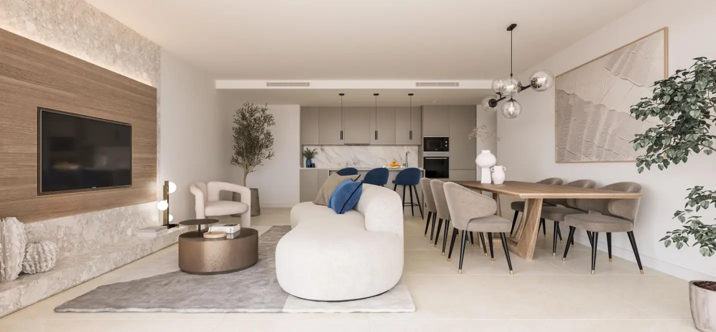 Venta de apartamento en planta media en Estepona 3