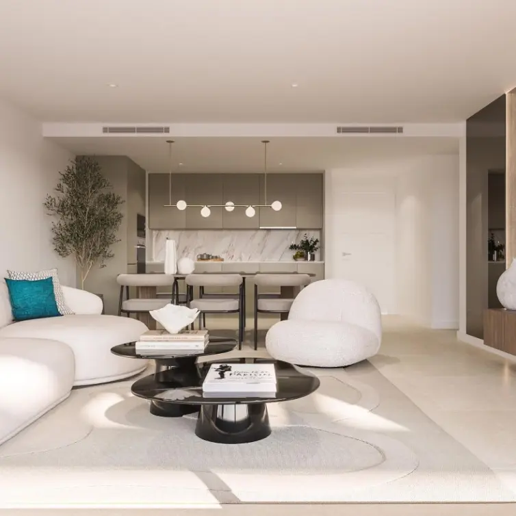 Venta de apartamento en planta media en Estepona