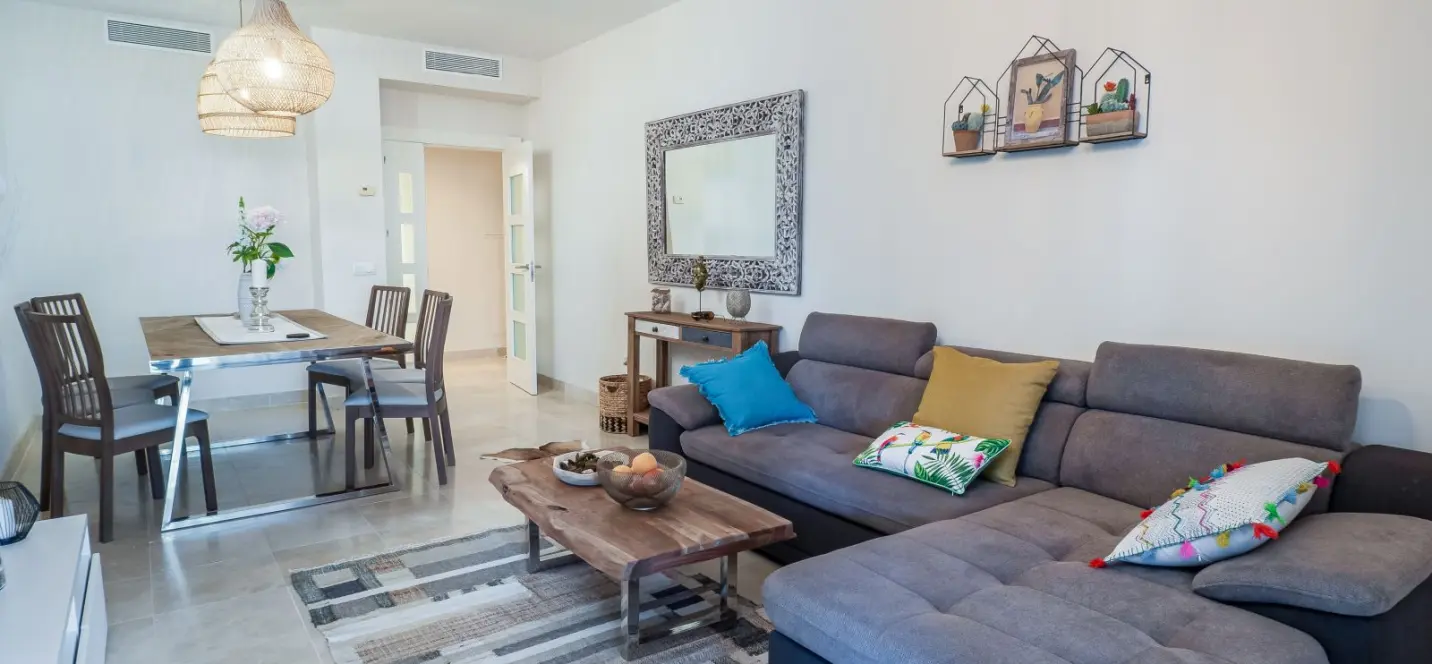 Venta de apartamento en planta baja en Los Flamingos 4