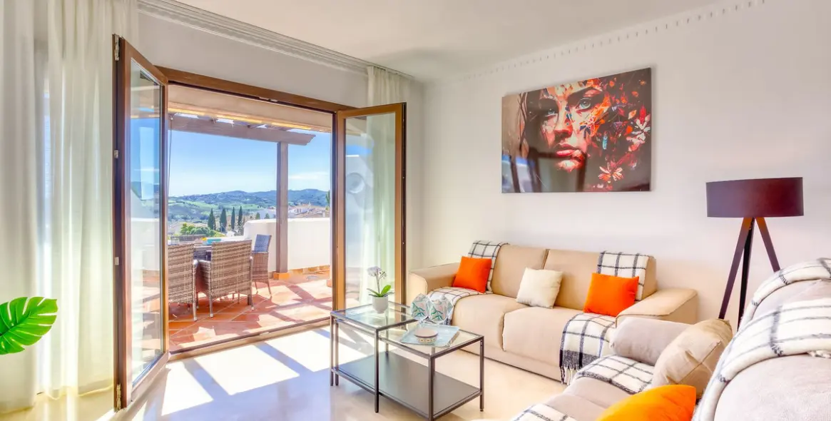 Sale of penthouse duplex in Mijas Golf 2