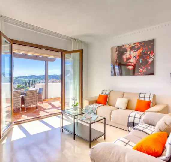 Sale of penthouse duplex in Mijas Golf