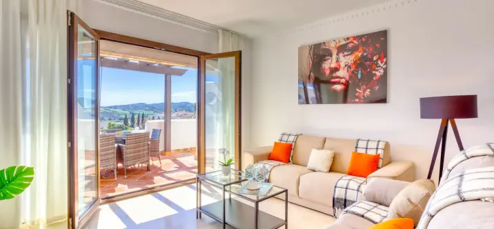 Sale of penthouse duplex in Mijas Golf 1