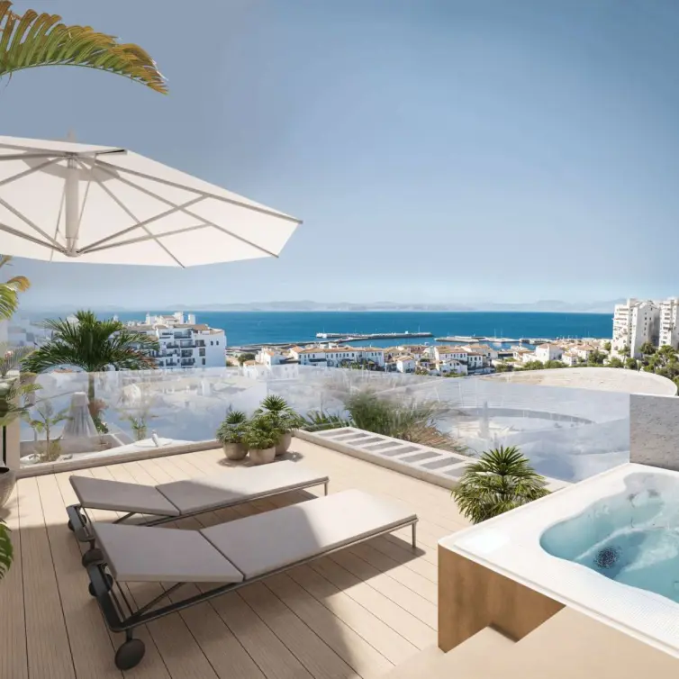 Продажа апартаментов на первом этаже в Estepona