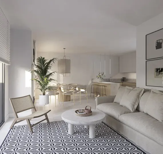 Продажа апартаментов на первом этаже в Casares