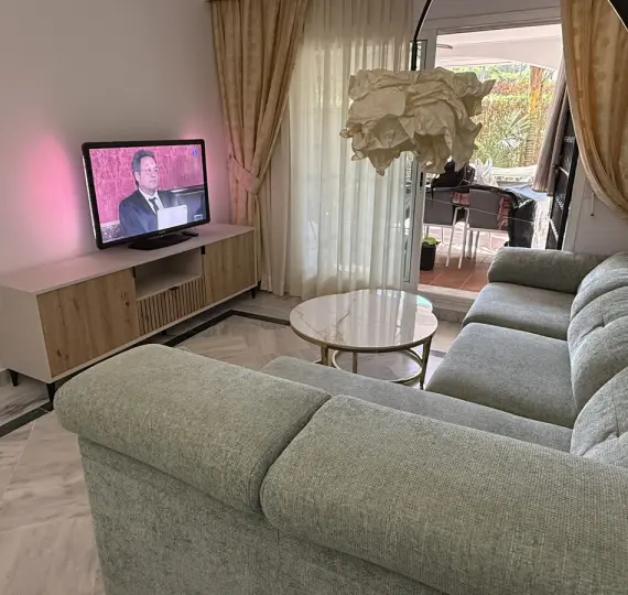 Sale of ground floor apartment in Puerto Banús