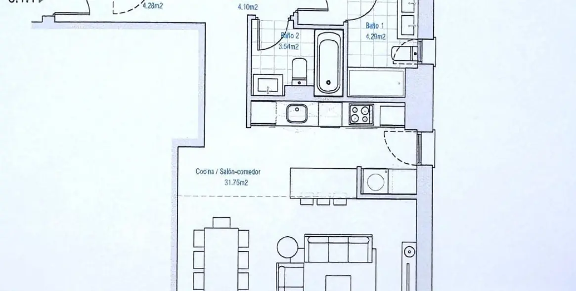 Продажа апартаментов на среднем этаже в Casares 2