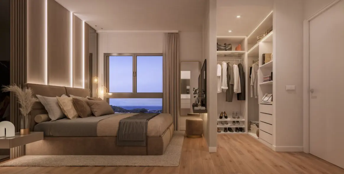 Продажа апартаментов на среднем этаже в Casares 4