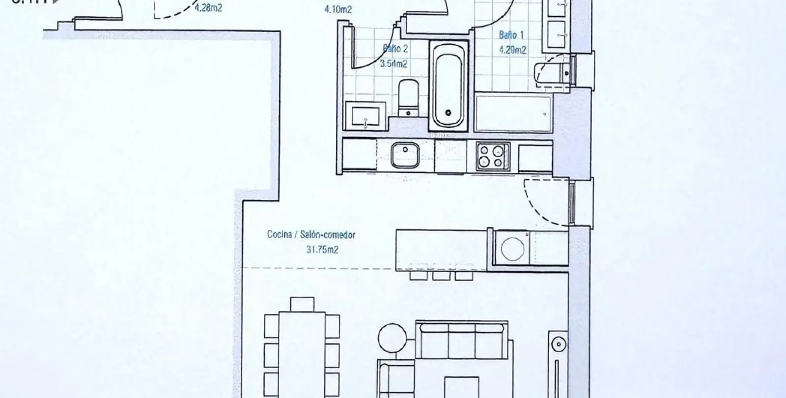 Продажа апартаментов на среднем этаже в Casares 2